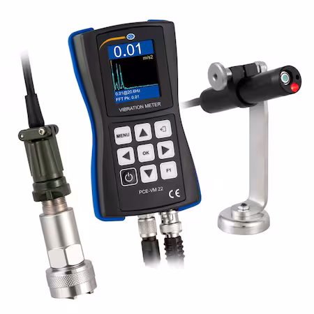 Analizador de vibraciones PCE INSTRUMENTS A