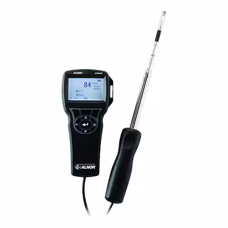 Anemómetro con Humedad TSI ALNOR 0 a 6000 fpm A
