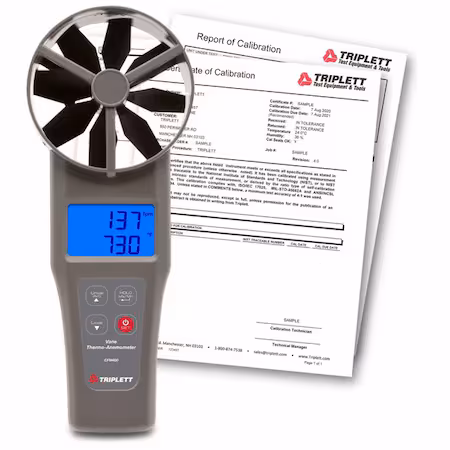 Anemómetro Triplett 40 a 5900 fpm A