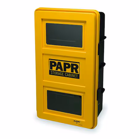 Caja de pared PAPR ABS amarillonegro A