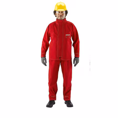 Chaqueta de Laboratorio Rojo XL Ansell A