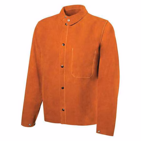 Chaqueta de Soldar de Piel Steiner Marrón L A