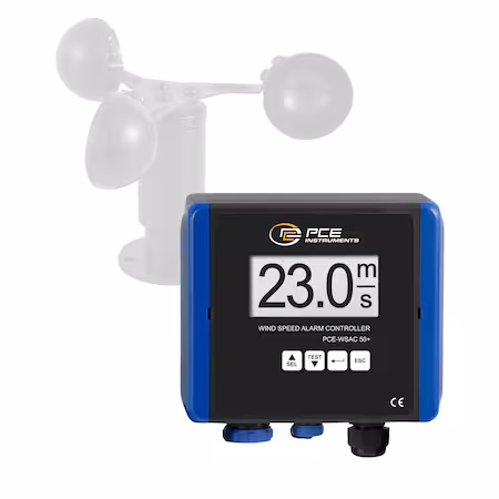 Controlador de Alarma de Velocidad del Viento PCE G