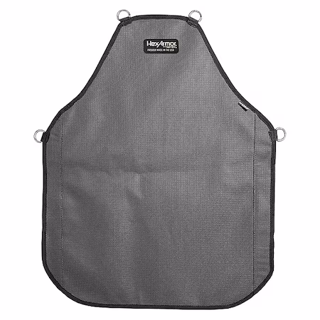Delantal con pechera HEXARMOR grisnegro 30 A