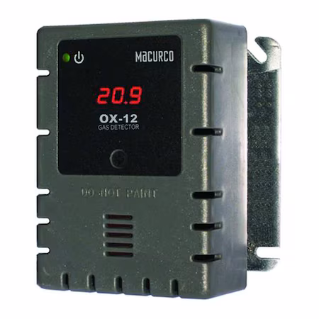 Detector de Gas Fijo O2 0 a 25 vol - Macurco A