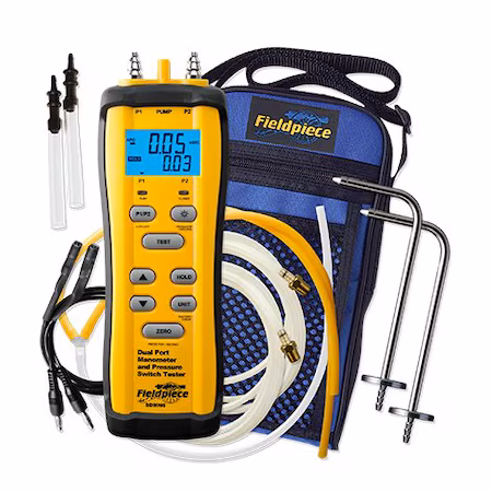 Dual Port Manometer - FIELDPIECE A