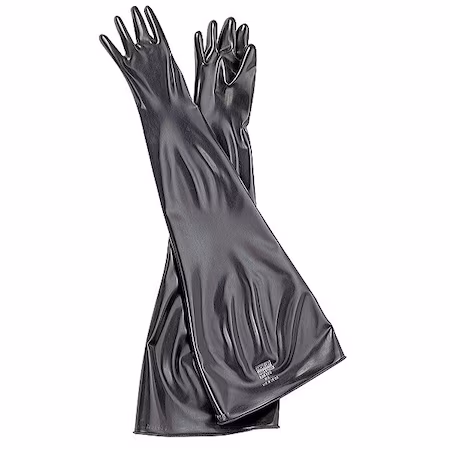 Guantes Dry Box Neopreno 32 L 30 mil Negro A