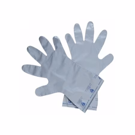 Guantes Silver Shield químicos talla 7 plateados A