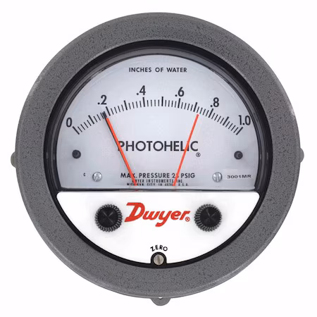 Interruptormanómetro de presión DWYER B