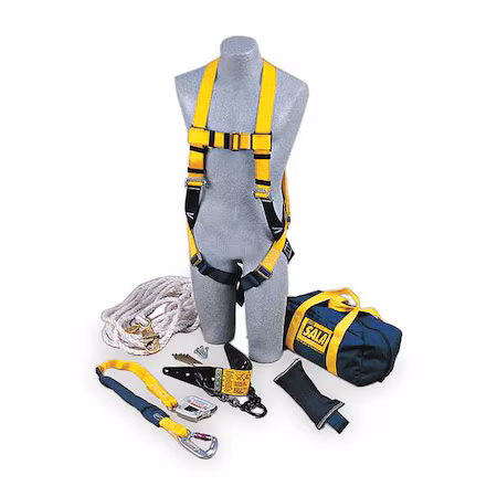 Kit de arnés y línea de vida vertical 3M A