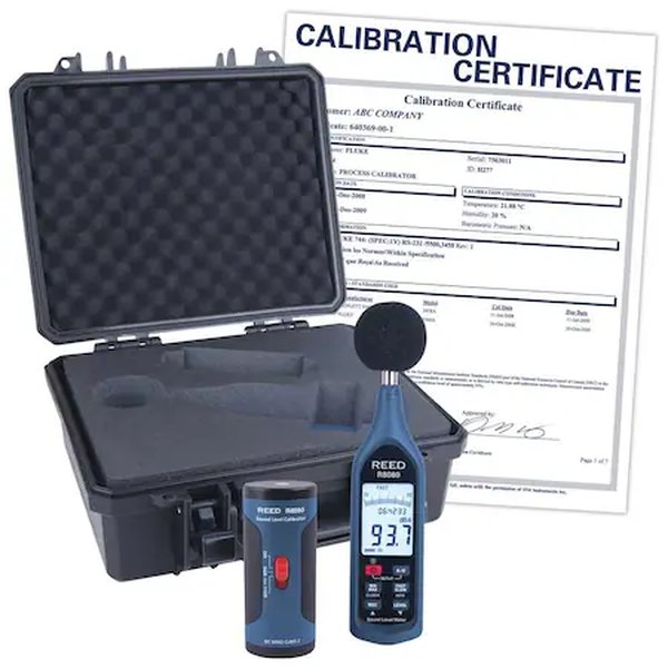 Kit de calibrador y medidor de sonido Reed A