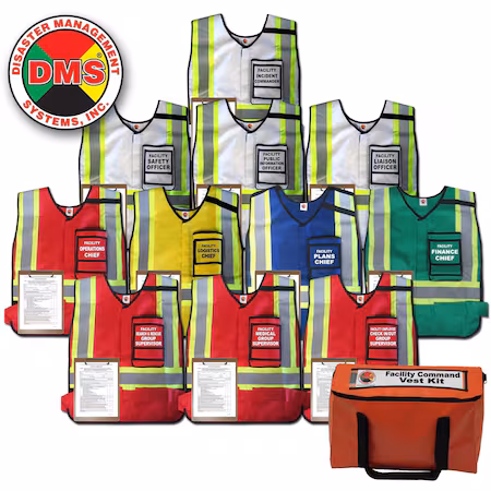 Kit de chalecos de comando de instalaciones A