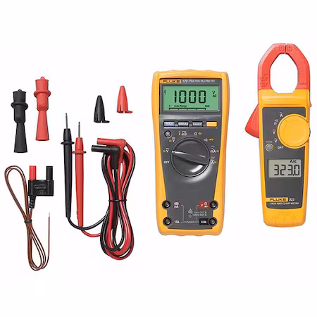 Kit de Multímetro Digital TRMS 1000V Fluke A