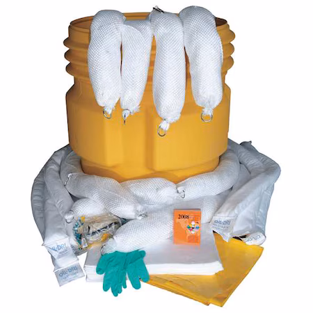 Kit para derrames 50 gal absorción Oil-Dri A