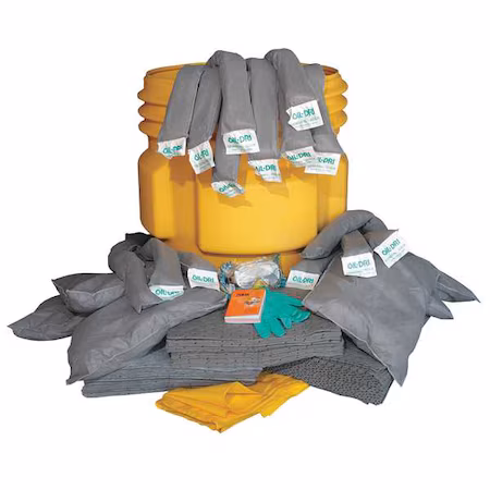Kit para derrames Oil-Dri 65 gal amarillo A