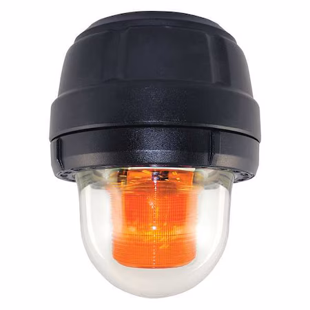 Luz de advertencia estroboscópica ámbar 120V A