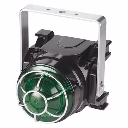 Luz de advertencia LED verde 120-240V CA A