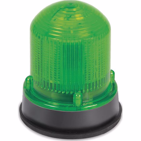 Luz de advertencia LED verde 120V CA B