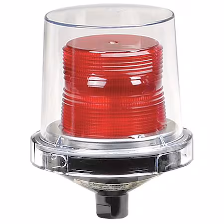 Luz de advertencia roja incandescente 120V CA A