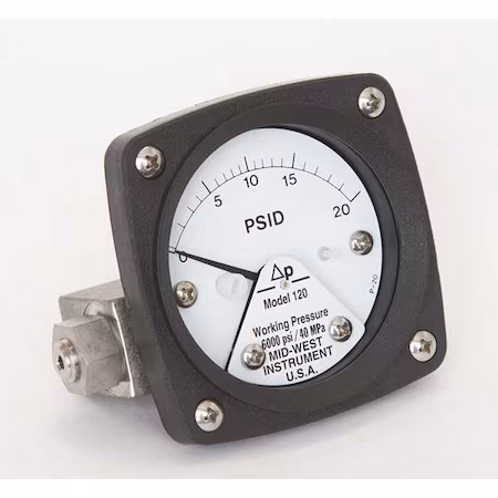 Manómetro 0 a 20 psi Midwest Instrument A
