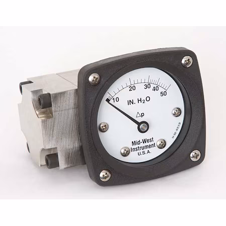 Manómetro 0 a 50 In H2O - MIDWEST INSTRUMENT B