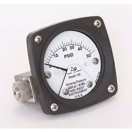 Manómetro 0 a 50 psi - MIDWEST INSTRUMENT A