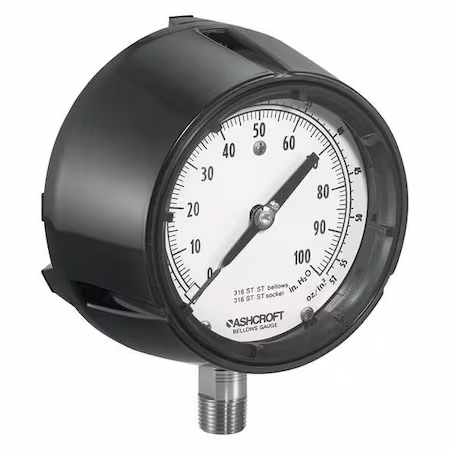 Manómetro ASHCROFT 30 psi 4.5 NPT 12 A