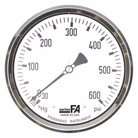 Manómetro Compuesto 30-600 psi 6 THUEMLING A