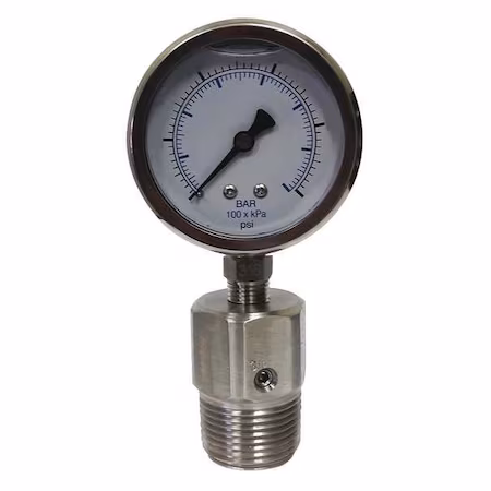 Manómetro con Sello de Diafragma 0-1000 psi A