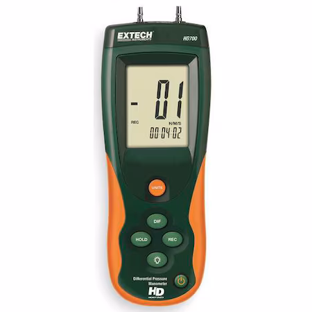 Manómetro de mano EXTECH 0 a 55