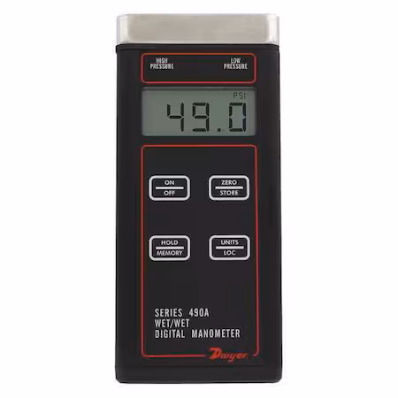 Manómetro digital portátil 0-15 psi Dwyer A