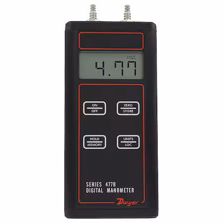 Manómetro digital portátil 0 a 30 psi A