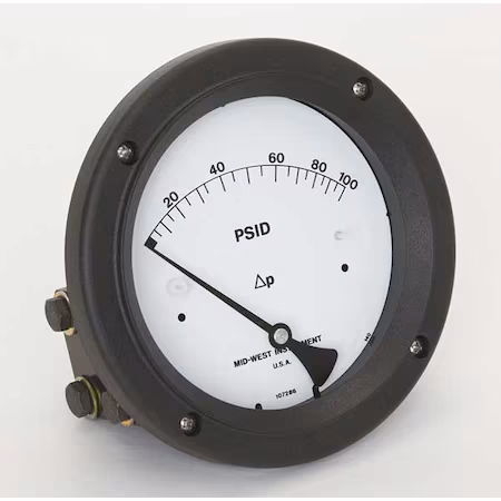Manómetro MIDWEST INSTRUMENT 0 a 100 psi C