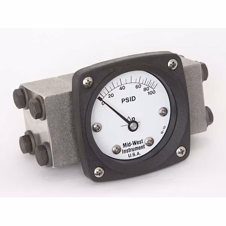 Manómetro MIDWEST INSTRUMENT 0 a 100 psi D