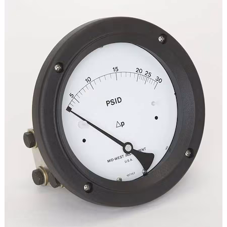 Manómetro MIDWEST INSTRUMENT 0 a 30 psi C