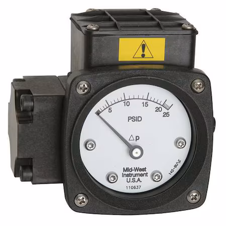 Manómetro MIDWEST INSTRUMENT 0 a 5 psi C