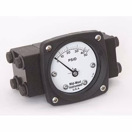 Manómetro MIDWEST INSTRUMENT 0 a 50 psi A