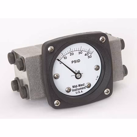 Manómetro MIDWEST INSTRUMENT 0 a 50 psi H