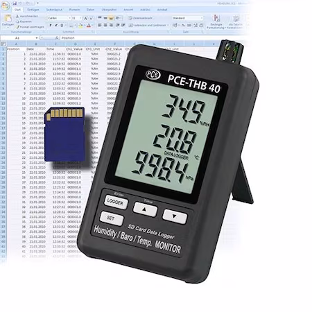 Medidor climático PCE INSTRUMENTS 0-50C A