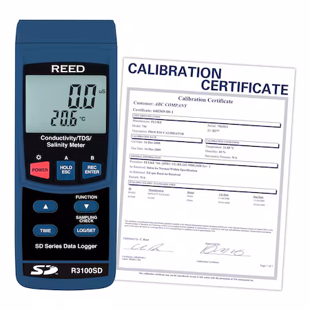 Medidor de Conductividad REED R3100SD A