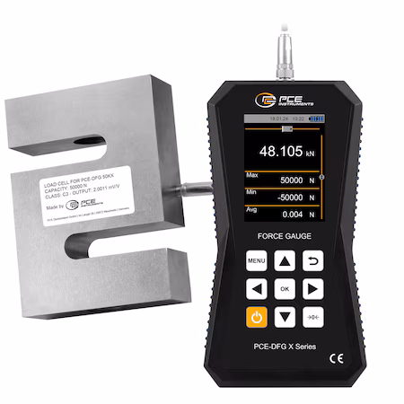 Medidor de Fuerza PCE INSTRUMENTS 50.000 N A