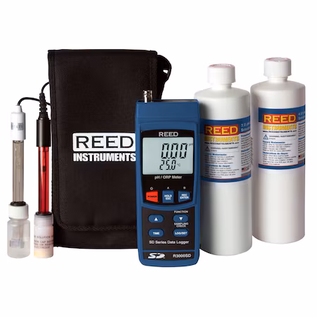 Medidor de pHORP REED con registro de datos B