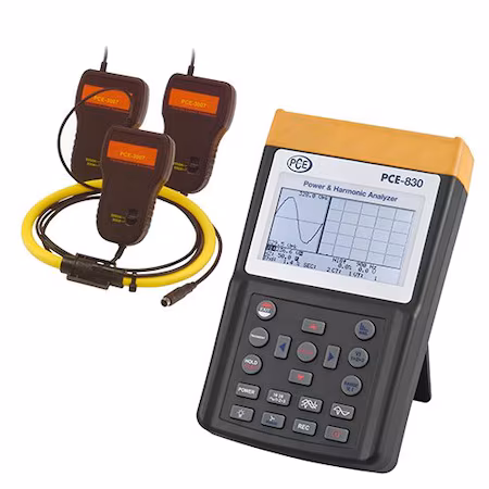 Medidor de potencia trifásico PCE INSTRUMENTS A