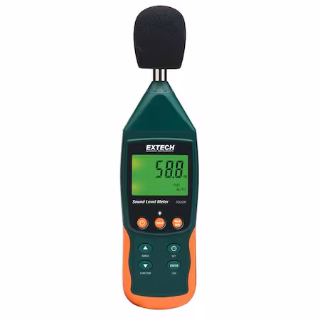 Medidor de Sonido EXTECH para Registro de Datos A