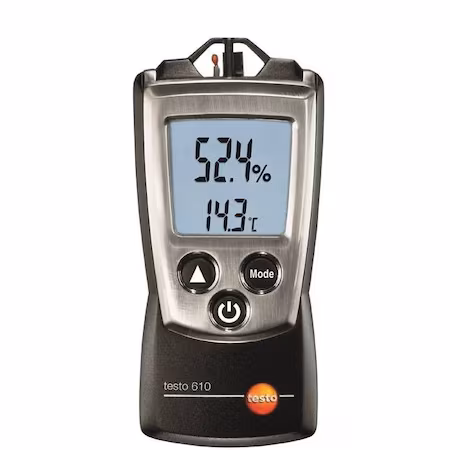 Medidor de temperatura y humedad relativa 610 A
