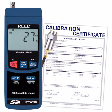 Medidor de Vibración R7000SD-NIST - Precisión A