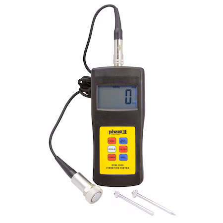 Medidor de Vibraciones PHASE II Precisión Garantizada A