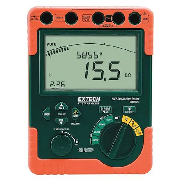 Megóhmetro 5000 VCC Extech A