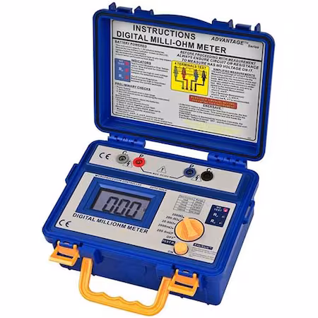 Miliohmímetro CAT IV 20 V PCE INSTRUMENTS A
