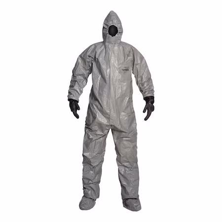 Mono con capucha Tychem 6000 3XL Gris A